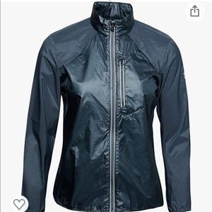 Under Armour UA Run Impasse Wind Jacket Breaker Storm Water Repel Lightweight
